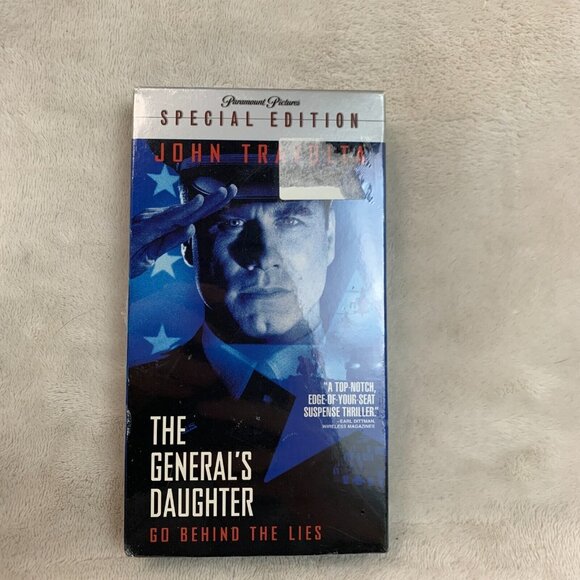 The Generals Daughter (VHS, 1999, Paramount) John Travolta NEW SEALED - Picture 1 of 5